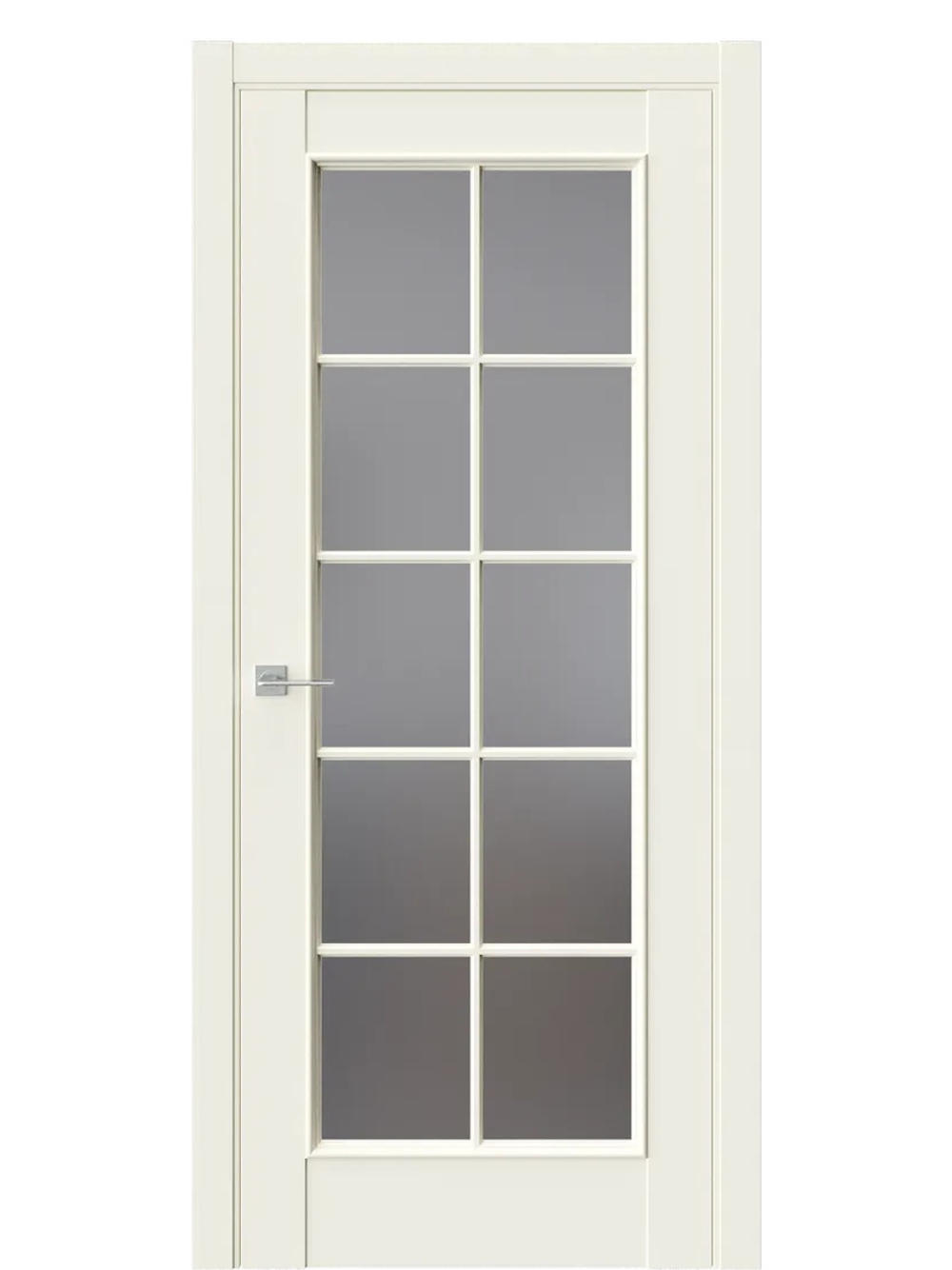 Двери WestStyle En 2 Emlayer бежевый / Графит Сатинат  ДО