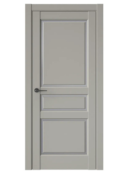 Двери WestStyle  LVT 5 Пустынное Золото/ Графит Сатинат ДО