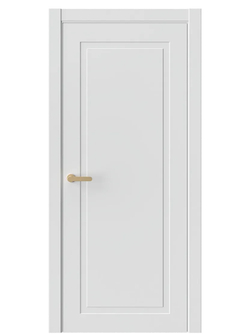 Двери WestStyle  Novva 1 Белая Вуаль ДГ