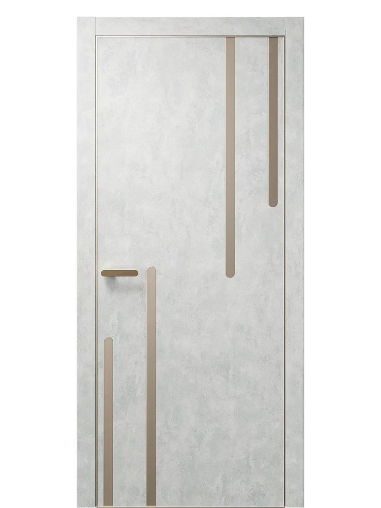 Двери WestStyle "IN М3" Бетон Смоки /молдинг /алюм.кромка ДГ Двери WestStyle "IN М3" Бетон Смоки /молдинг /алюм.кромка ДГ