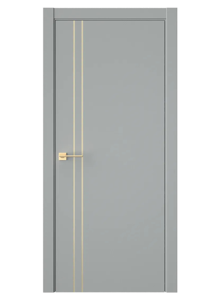 Двери WestStyle  MODERNO 40 Серая Гавань /молдинг  ДГ