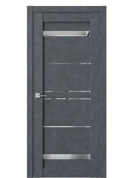 Двери WestStyle  "CZ 4 Бетон маренго/зеркало  ДО