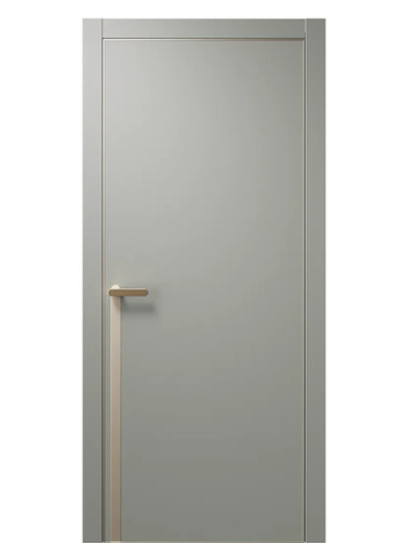 Двери WestStyle  "IN М1.3" Морская Галька /молдинг /алюм.кромка  ДГ