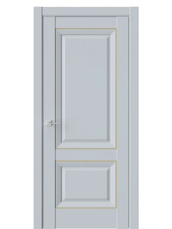 Двери WestStyle  PL3F Белая Ночь /Молдинг ДГ