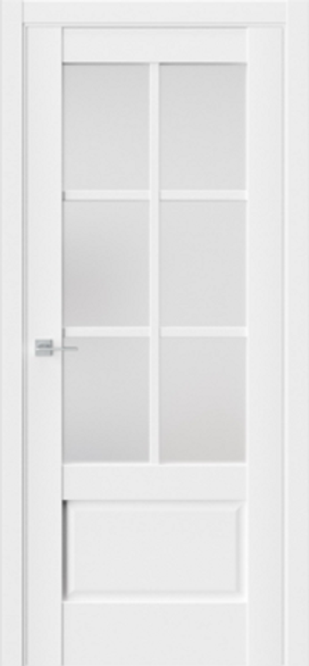 Межкомнатные двери WestStyle "Z5" Белый EmLayer/Белое сатинат (ДО)