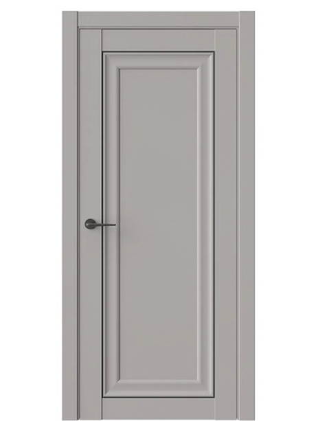 Двери WestStyle HR1 Макиато /молдинг черный  ДГ