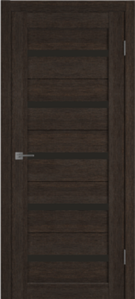 Межкомнатные двери ВФД GL Atum X 7 Венге/ Black Gloss (ДО)