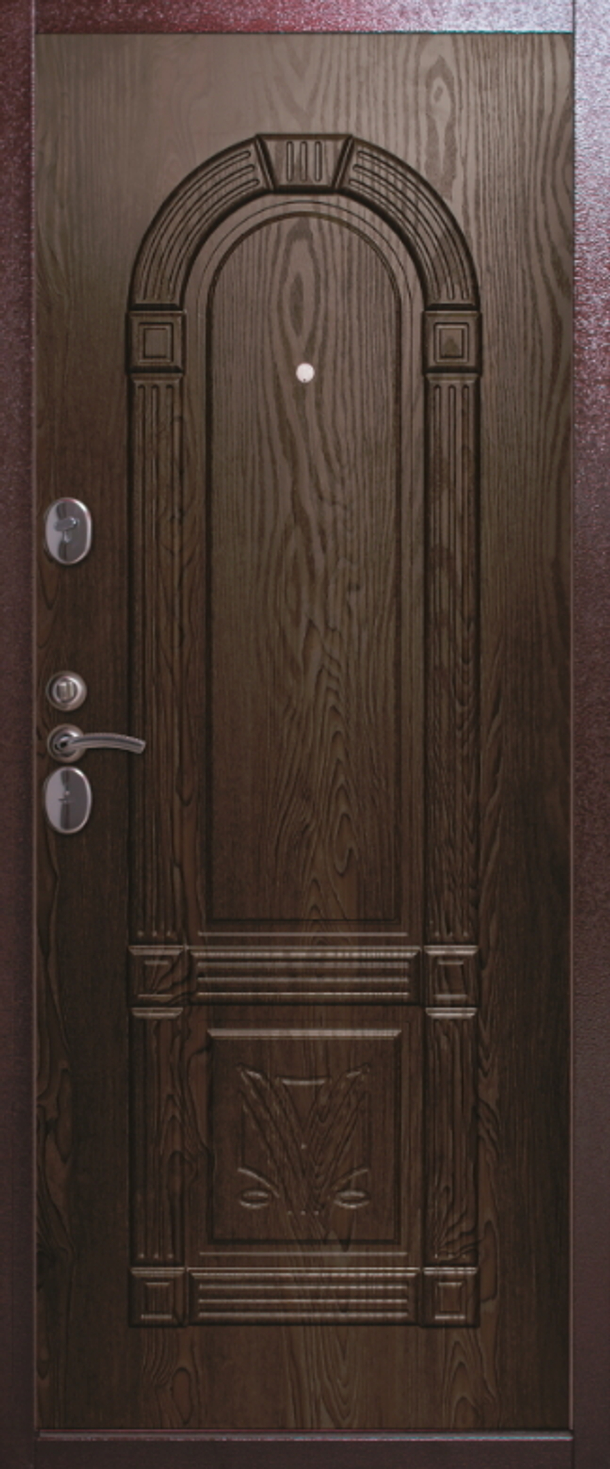 Сейф-дверь страж арка "3к-3d" венге
