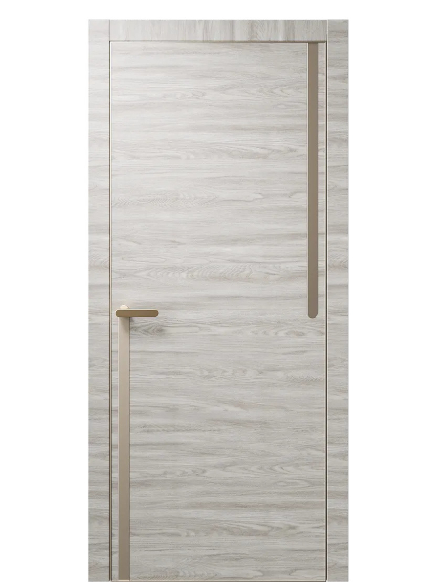 Двери WestStyle  "IN М2.3" Дуб Малибу Горизонт /молдинг /алюм.кромка  ДГ