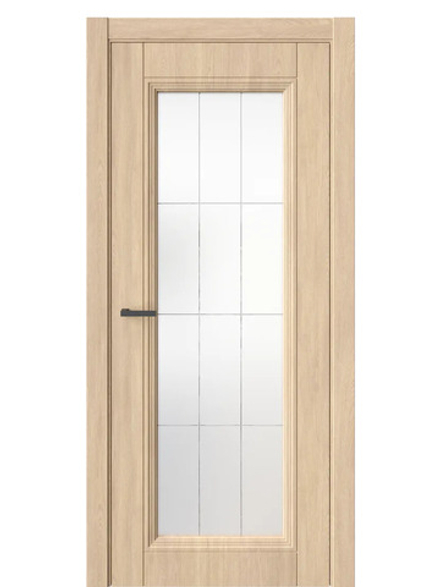 Двери WestStyle  Demiss 2  Сенди / белое сатинат ДО