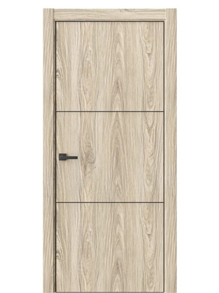 Двери WestStyle  "IN 26" Дуб Мюнстер /алюм.кромка  ДГ