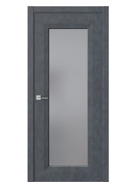 Двери WestStyle  Monte 2 Бетон Маренго /Графит Сатинат ДО