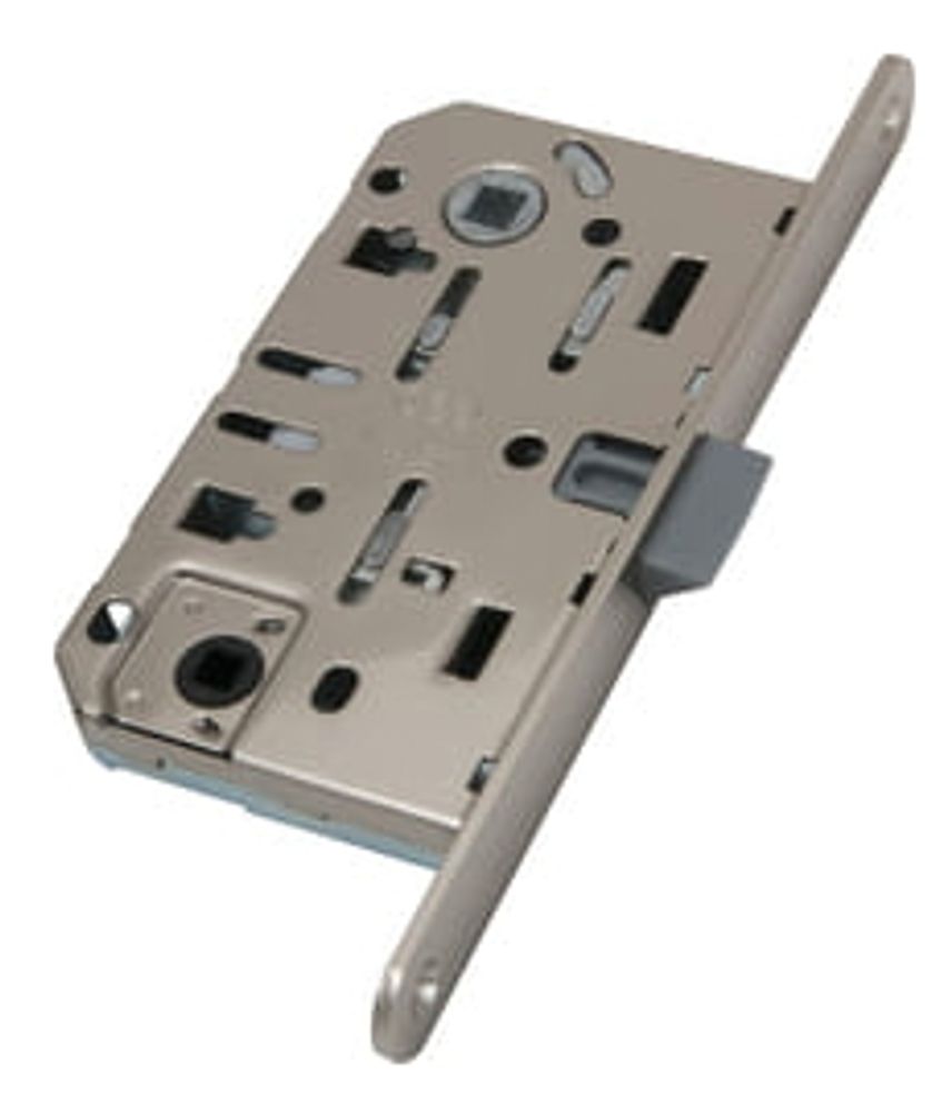 Замок под завертку agb mediana evolution цвет - матовый хром