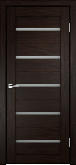 Межкомнатные двери VELLDORIS "Duplex" Венге стекло Matelux ДО