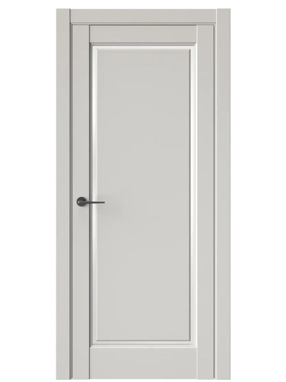 Двери WestStyle  LVT 1 Песчаный Рай/ Белое Сатинат ДО