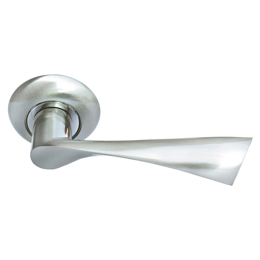 Дверные ручки morelli diy mh-01 "капелла" sn цвет - никель