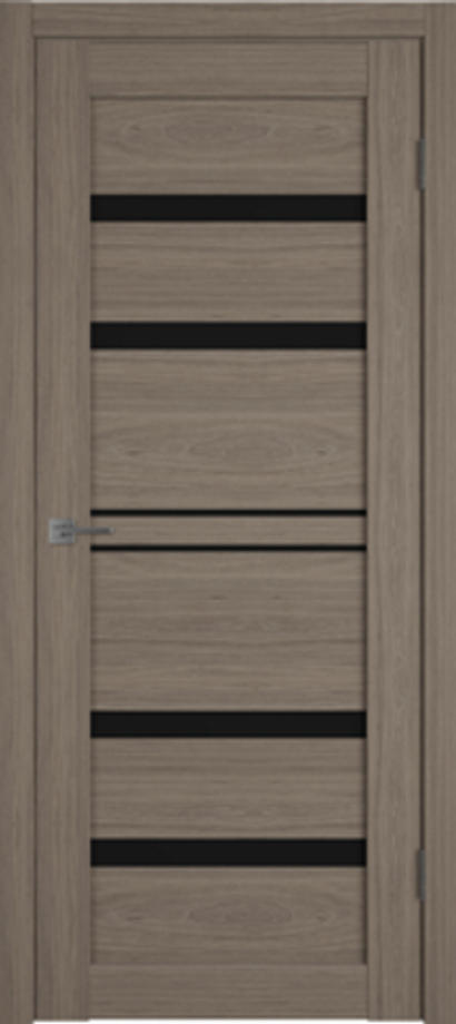 Межкомнатные двери ВФД GL Atum Pro X 26 Brun Oak / Black Cloud (ДО)