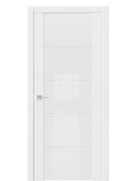 Двери WestStyle Е7 ст.1 Дуб винта/БелоеТриплекс ДО