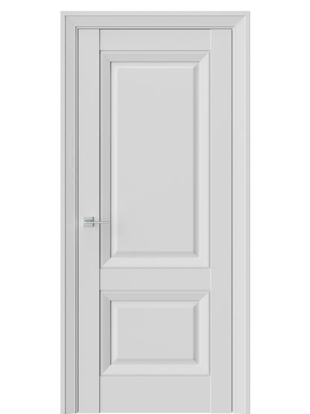 Двери WestStyle  PL3F EmLayer Серый /Молдинг ДГ