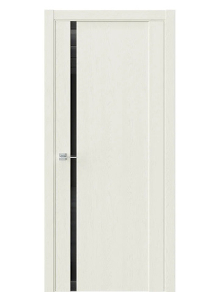 Двери WestStyle F30 Дуб монтана /Чёрное Lacobel  ДО