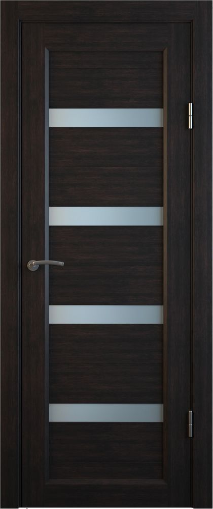 Межкомнатные двери MART DOORS В4 Венге/Сатинат (ДО)