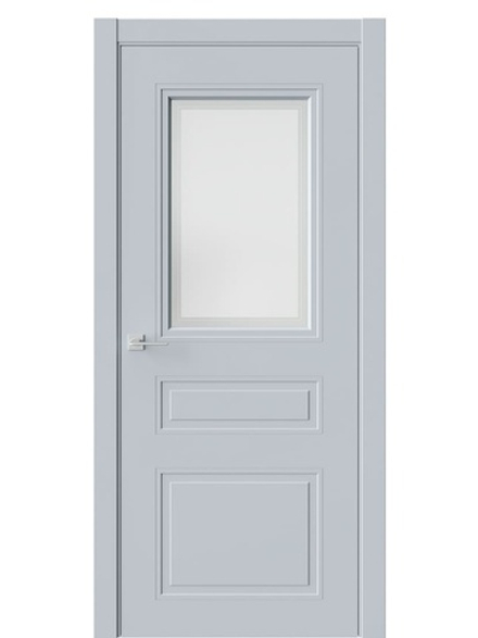 Двери WestStyle Eliss 8 Белая ночь /белое сатинат  ДО