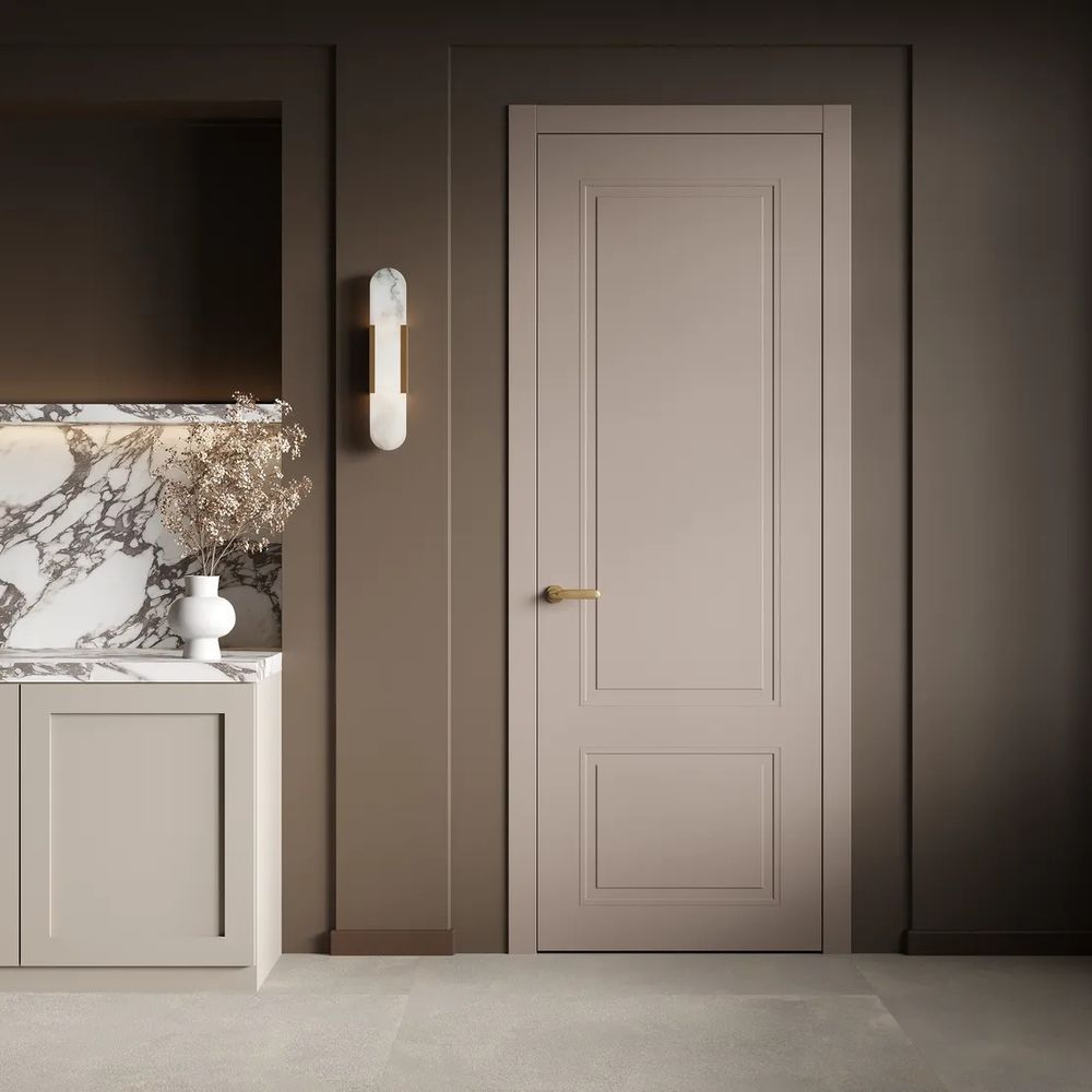 Двери WestStyle Eliss 3 Меринос Белый  ДГ