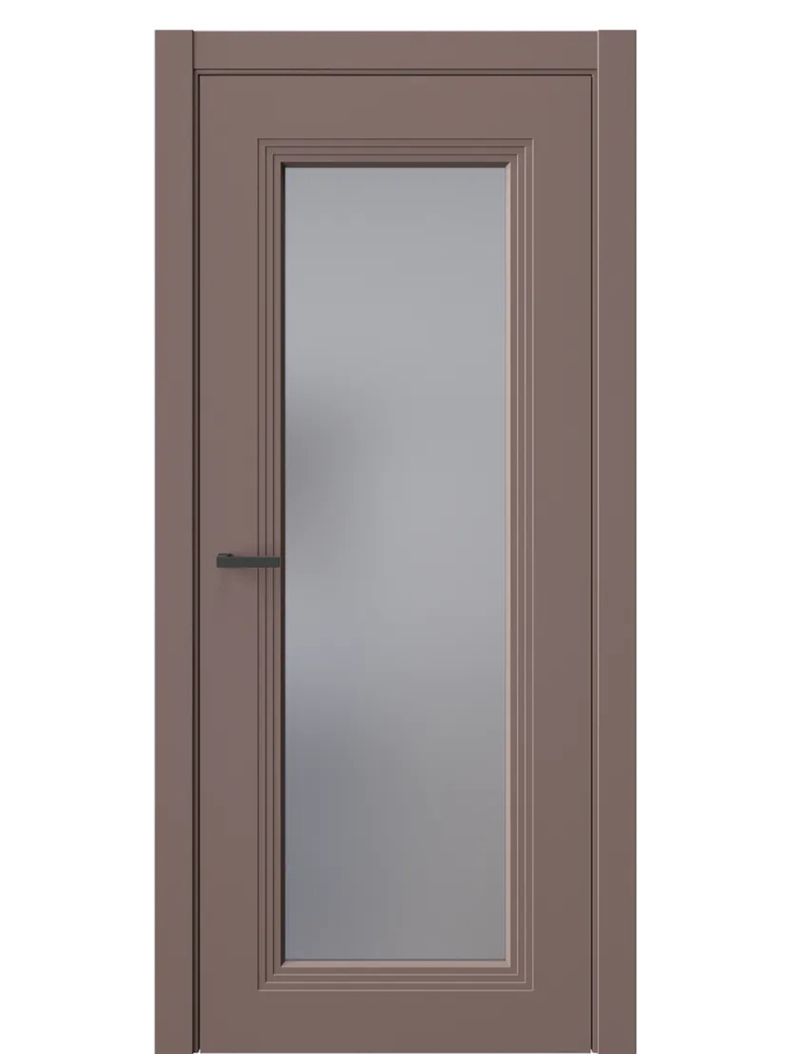 Двери WestStyle  Monte 2 Милкшейк /Графит Сатинат ДО