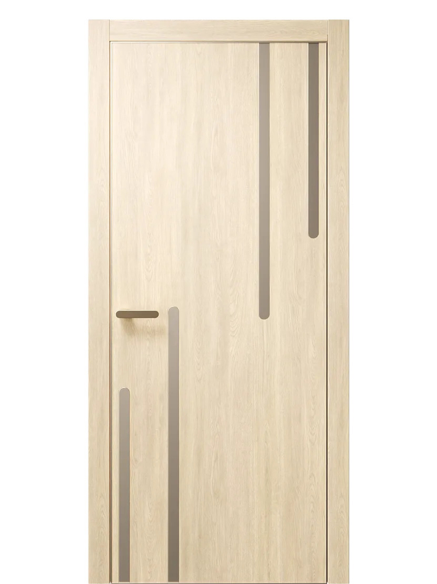 Двери WestStyle  "IN М3" Сенди /молдинг /алюм.кромка  ДГ