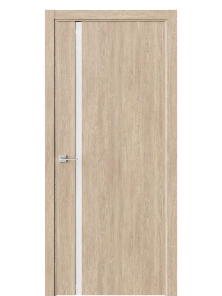 Двери WestStyle  "IN 37" Брандо /Аляска Lacobel /алюм.кромка ДО