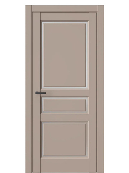 Двери WestStyle  LVT 5 Гляссе/ Белое Сатинат ДО