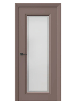 Двери WestStyle Eliss 2 Милкшейк /белое сатинат  ДО