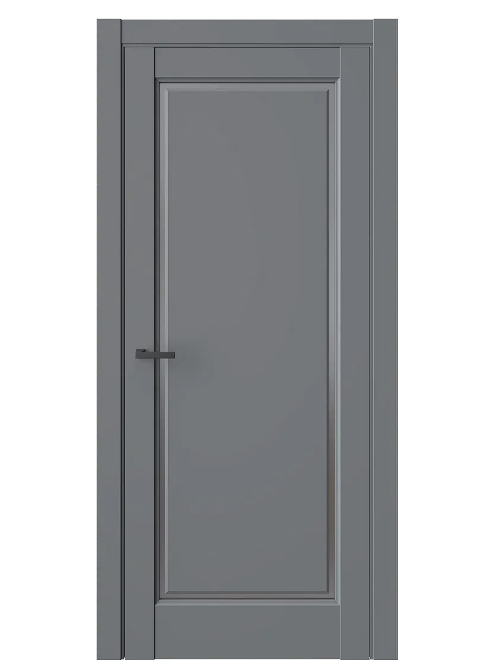 Двери WestStyle  LVT 1 Альпийская Ночь/ Графит Сатинат ДО