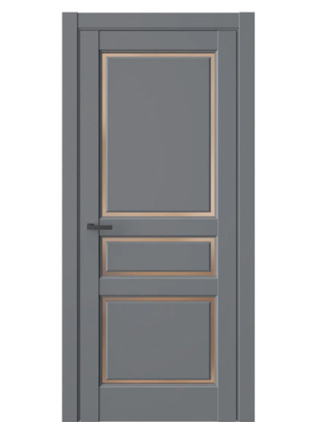 Двери WestStyle  LVT 5 Альпийская Ночь/ Бронза Сатинат ДО