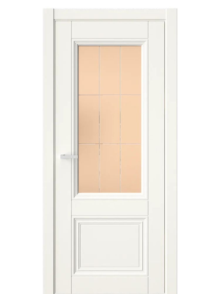 Двери WestStyle Demiss 4 Бежевый / бронза сатинат ДО Двери WestStyle Demiss 4 Бежевый / бронза сатинат ДО