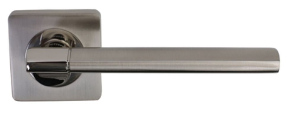 Дверные ручки pallini &quot;капри&quot; silver pal-102-s sn/cp цвет - матовый никель