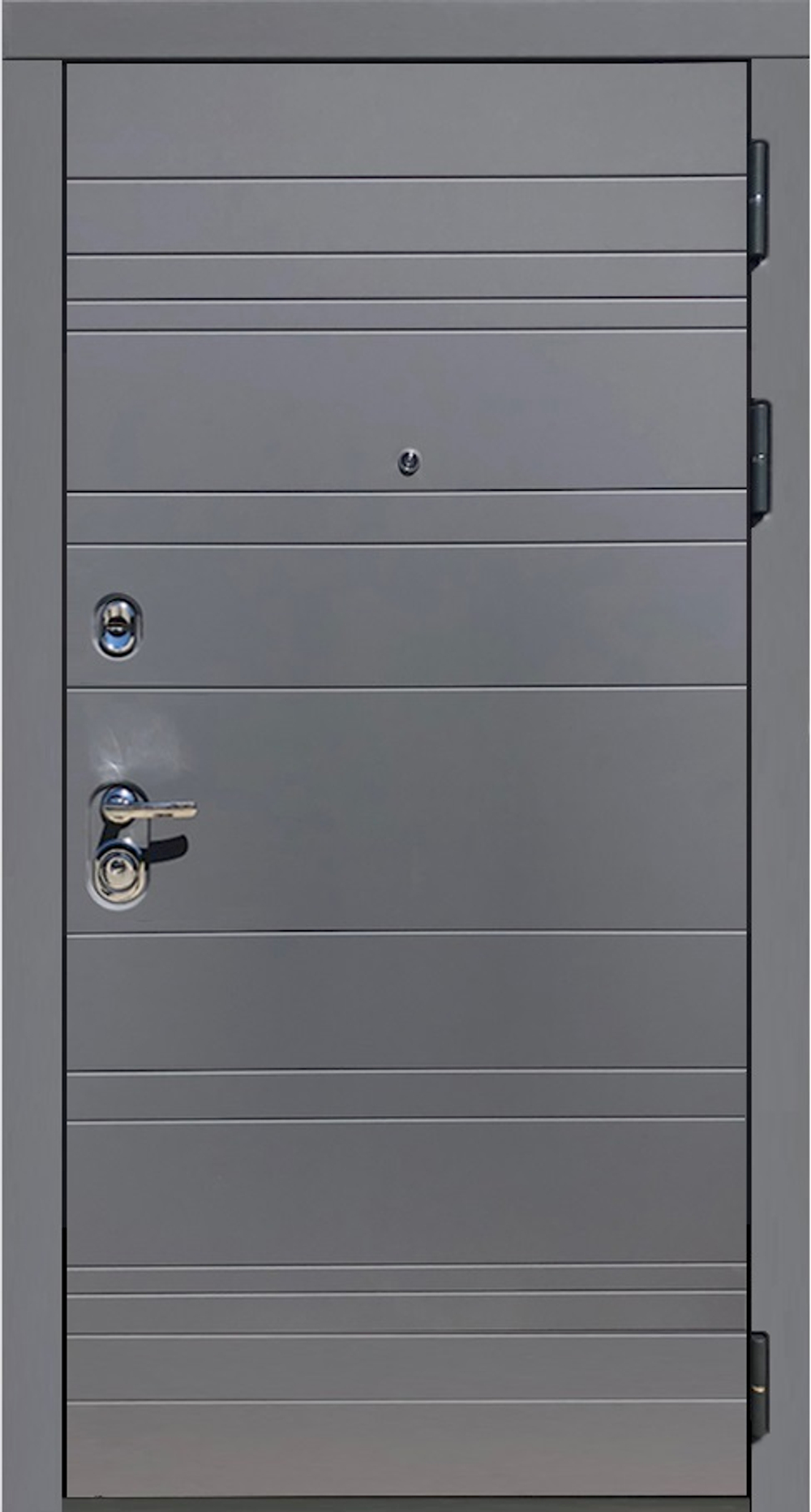 Сейф-двери сударь мд-39 серая матовая/белая матовая