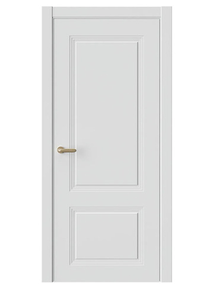 Двери WestStyle  Monte 3 Белая Вуаль ДГ