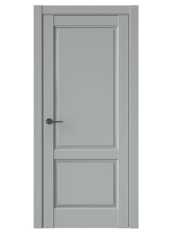 Двери WestStyle  LVT 3 Серая Гавань/ Графит Сатинат ДО