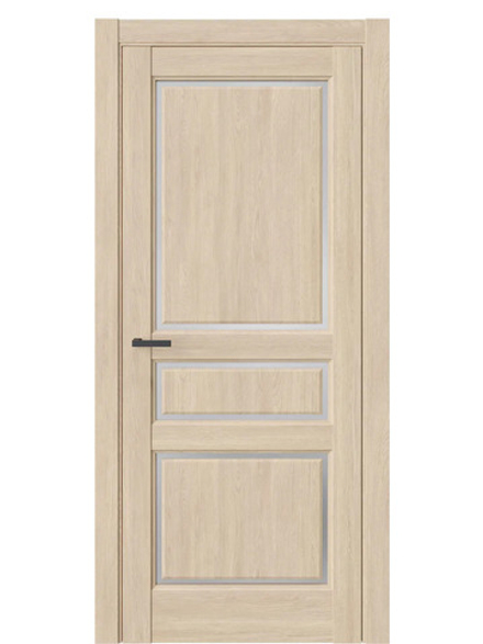 Двери WestStyle  LVT 5 Сенди/ Белое Сатинат ДО