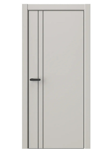 Двери WestStyle  "IN 40" Песчаный Рай /алюм.кромка  ДГ