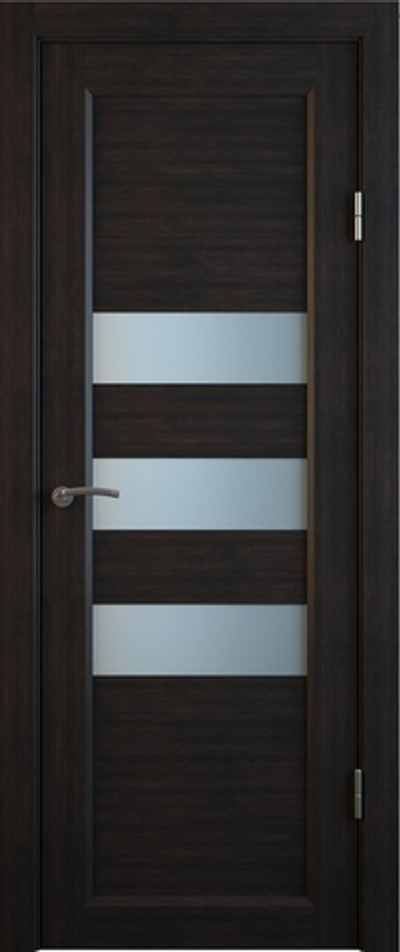 Межкомнатные двери MART DOORS С3 Венге/Сатинат (ДО)