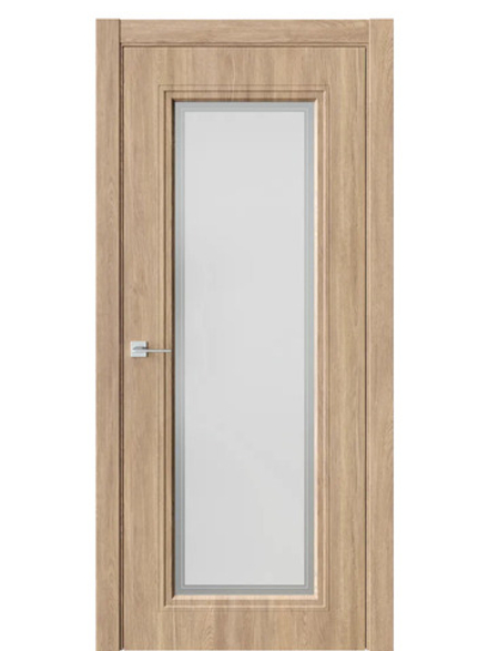 Двери WestStyle Eliss 2 Брандо /белое сатинат  ДО