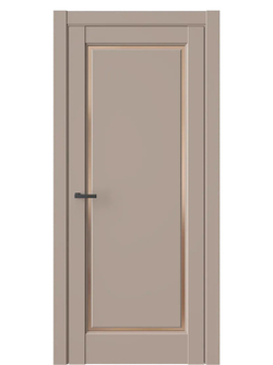 Двери WestStyle  LVT 1 Гляссе/ Бронза Сатинат ДО