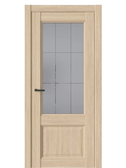 Двери WestStyle Enika 4 Сенди /Графит Сатинат  ДО