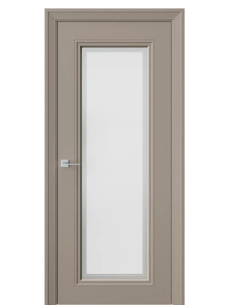 Двери WestStyle Eliss 2 RAL 7006 /белое сатинат ДО