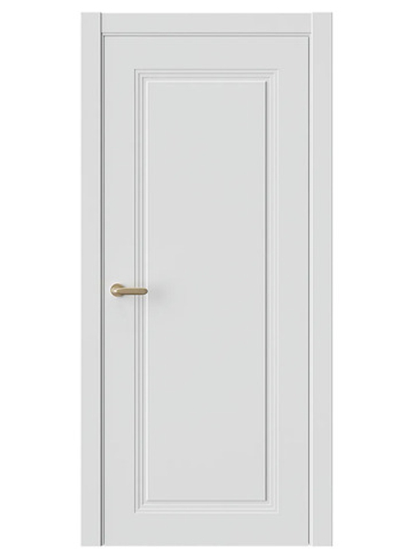 Двери WestStyle  Monte 1 Белая Вуаль ДГ