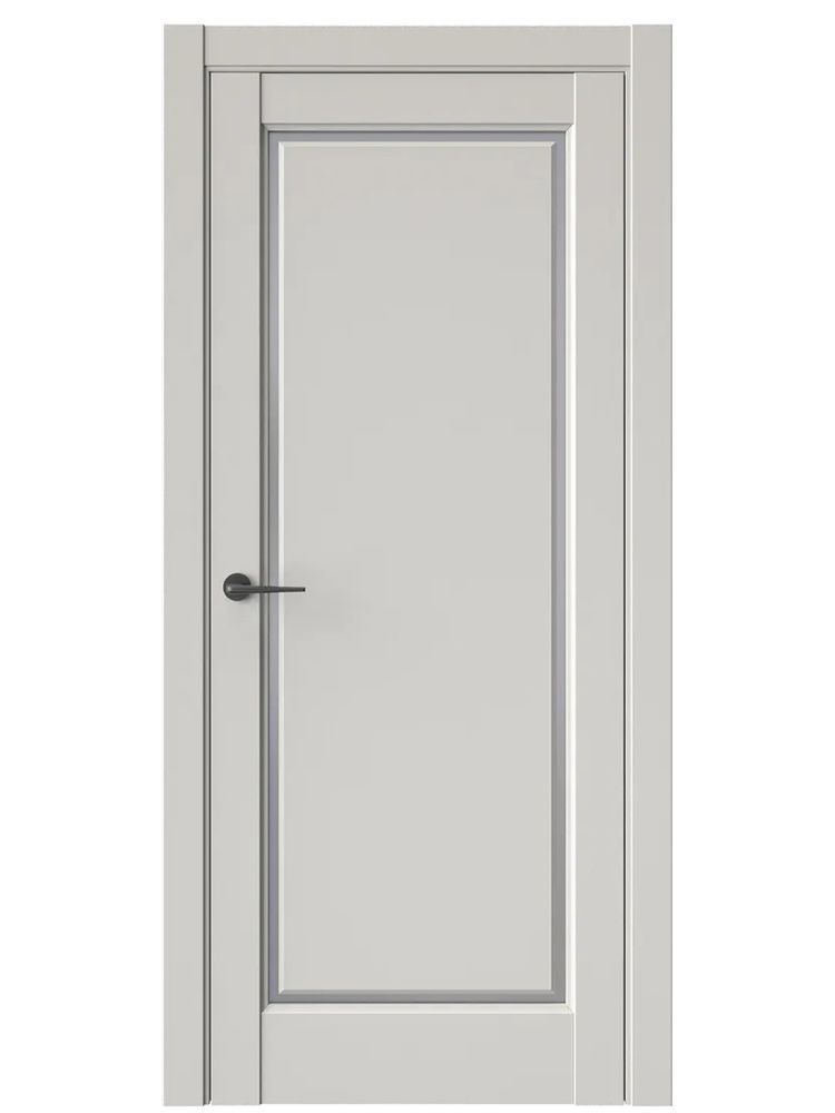 Двери WestStyle  LVT 1 Песчаный Рай/ Графит Сатинат ДО