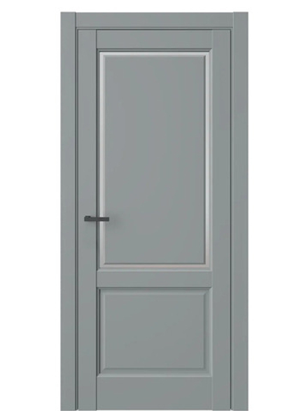 Двери WestStyle  LVT 3Е Морская Галька/ Белое Сатинат ДО