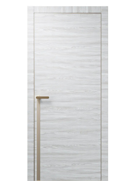 Двери WestStyle  "IN М1.3" Дуб Амбер Горизонт /молдинг /алюм.кромка  ДГ